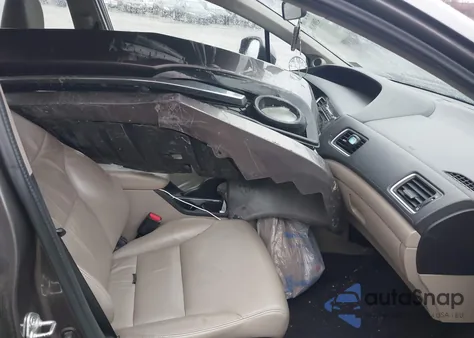 2013 Honda Civic Ex-L from USA, damaged, VIN 19XFB2F91DE202798